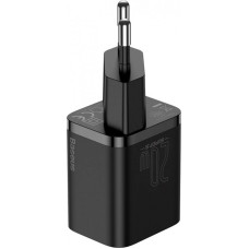 Мережеве зарядний пристрій Baseus 1Type-C Super Si 20W (CCSUP-B01) Black