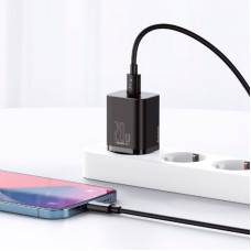 Мережеве зарядний пристрій Baseus 1Type-C Super Si 20W (CCSUP-B01) Black