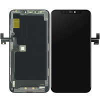 Дисплей с сенсорным экраном (модуль) iPhone 11 Pro Max, черный, TFT