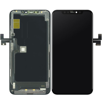 Дисплей з сенсорним екраном (модуль) iPhone 11 Pro Max, чорний, TFT