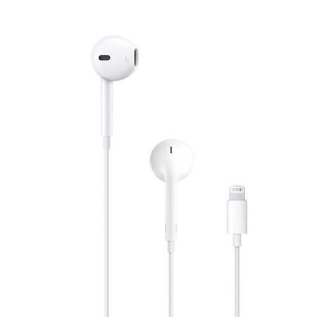 Наушники Apple EarPods Lightning 100% Original (MMTN2) (Белый / White)
