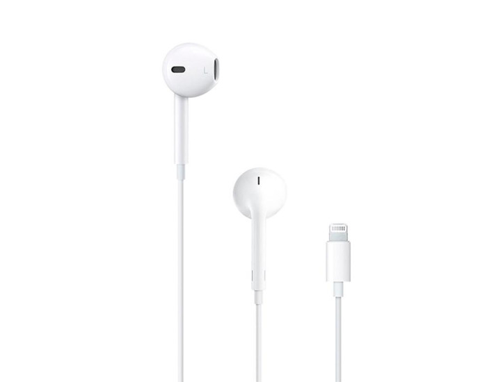 Навушники Apple EarPods Lightning 100% Original (MMTN2) (Білий / White)