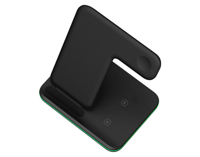 Беспроводная зарядка Gelius Pro Wireless Charger 3in1 15W GP-AWC01 (Черный / Black)