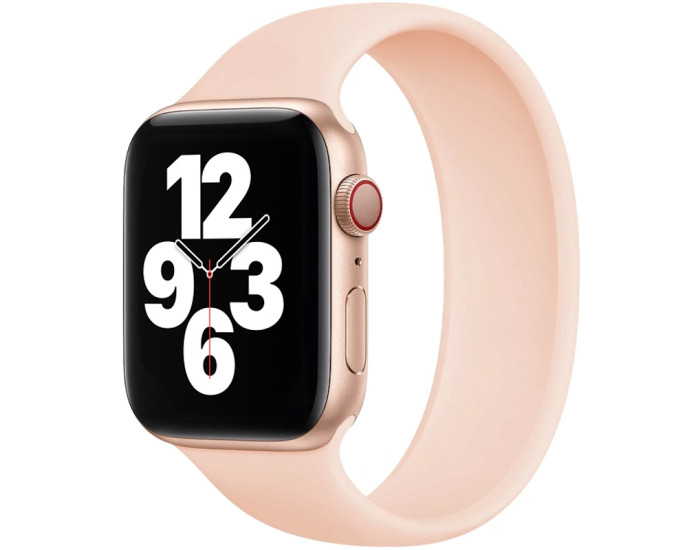 Ремешок для Apple Watch Solo Loop Band Series 38/40 mm (S Size) (Розовый / Pink Sand)