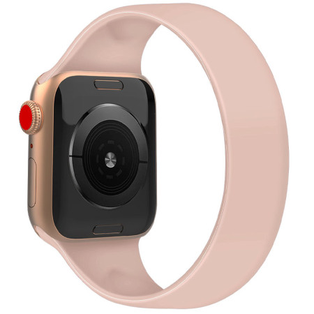 Ремешок для Apple Watch Solo Loop Band Series 38/40 mm (S Size) (Розовый / Pink Sand)