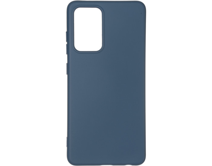 Чехол-силикон оригинал Full Soft Matte Samsung A525 A52 Dark Blue