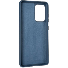 Чехол-силикон оригинал Full Soft Matte Samsung A525 A52 Dark Blue