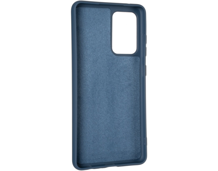 Чехол-силикон оригинал Full Soft Matte Samsung A525 A52 Dark Blue
