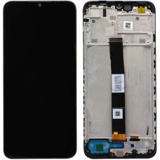 Дисплей з сенсорним екраном (модуль) Xiaomi Redmi 10A/9A/9C/9AT/POCO C3/ Umidigi A9/A11/A11S, чорний з рамкою