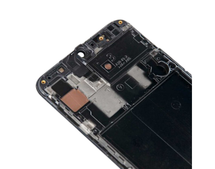Дисплей з сенсорним екраном (модуль) Samsung A305 A30 2019 /A30 A305F /A50 A505 /A50 A505F /A50s A507 /A50s A507F, чорний з рамкою, OLED
