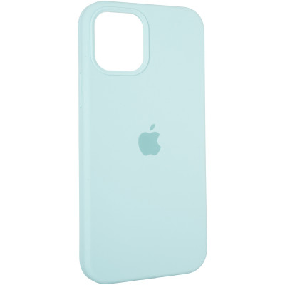 Чохол-силікон оригінал Full Soft Matte iPhone 12 / 12 Pro Marine Green