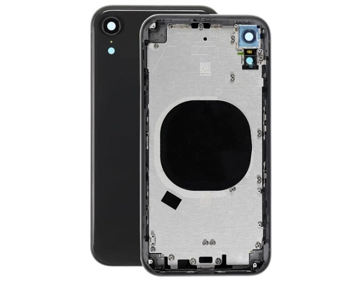 Корпус для iPhone XR з тримачем SIM карти, з бічними кнопками, чорний