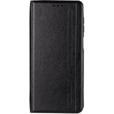 Чехол-книга Leather Gelius New for Nokia 3.4 Black