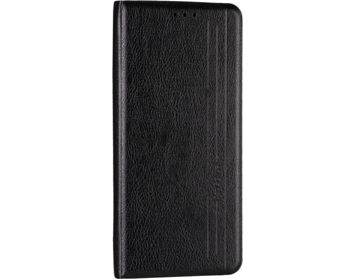 Чехол-книга Leather Gelius New for Nokia 3.4 Black