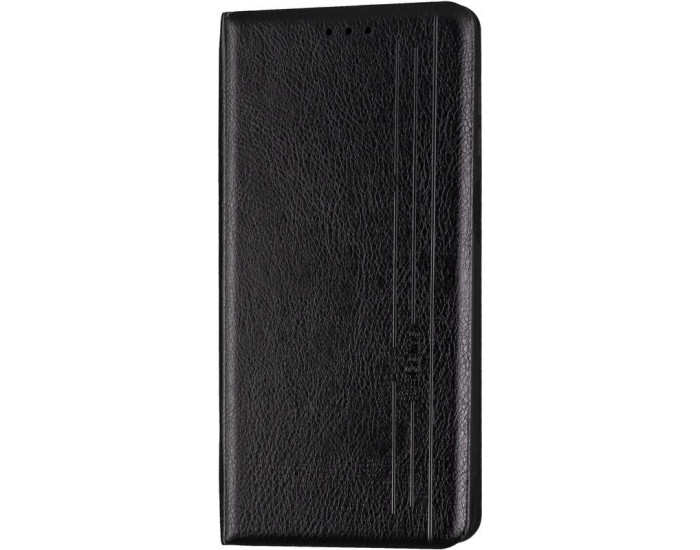 Чехол-книга Leather Gelius New for Nokia 3.4 Black