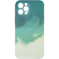 Чехол-силикон Watercolor Case iPhone 12 Pro Max Green