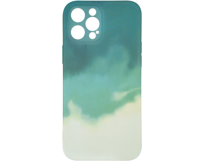 Чехол-силикон Watercolor Case iPhone 12 Pro Max Green