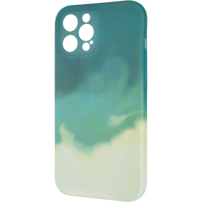 Чехол-силикон Watercolor Case iPhone 12 Pro Max Green