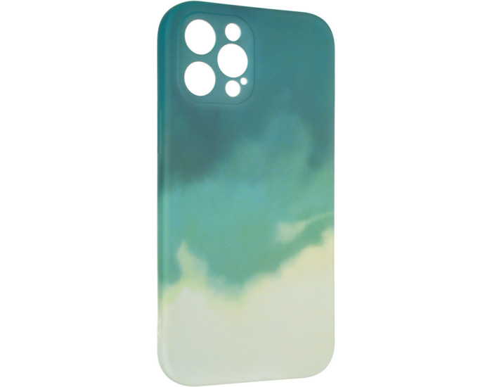 Чехол-силикон Watercolor Case iPhone 12 Pro Max Green