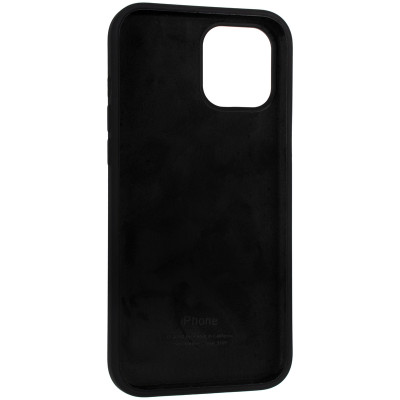 Чехол-силикон оригинал Full Soft Matte iPhone 13 Black (Класс А)
