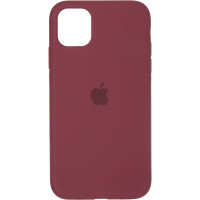 Чехол-силикон оригинал Full Soft Matte iPhone 13 Marsala