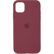 Чехол-силикон оригинал Full Soft Matte iPhone 13 Marsala