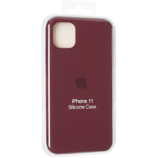 Чехол-силикон оригинал Full Soft Matte iPhone 13 Marsala