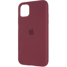 Чехол-силикон оригинал Full Soft Matte iPhone 13 Marsala