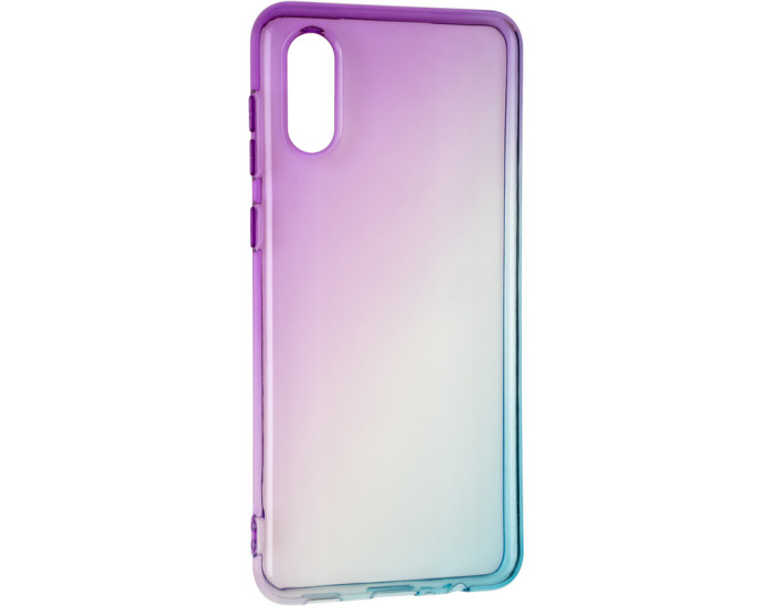 Чехол-силикон Ultra Gradient Case Samsung A022 A02, Blue/Violet