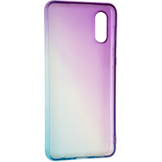 Чехол-силикон Ultra Gradient Case for Samsung A022, A02 Blue/Violet