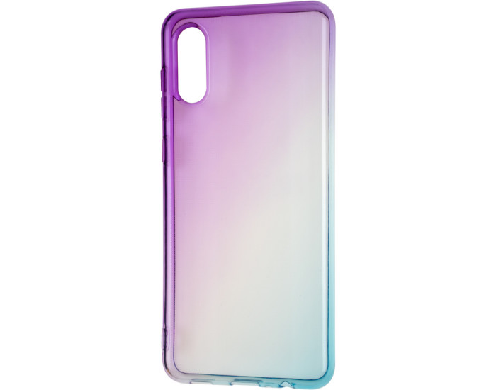 Чехол-силикон Ultra Gradient Case Samsung A022 A02, Blue/Violet