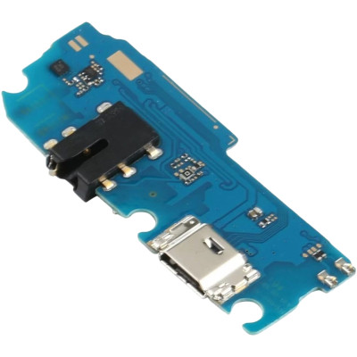 Шлейф для Samsung A022F, Galaxy A02, коннектора зарядки, конектора гарнитуры с микрофоном