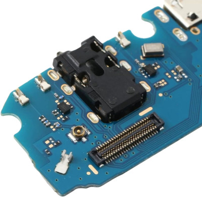 Шлейф для Samsung A022F, Galaxy A02, коннектора зарядки, конектора гарнитуры с микрофоном