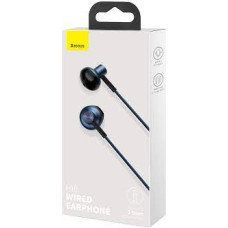 Провідні навушники Baseus Encok 3.5mm Wired Earphone H19 (NGH19-01) Black
