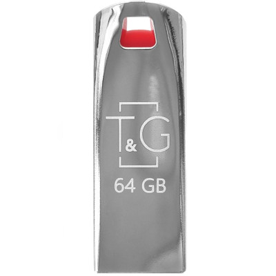 Флешка USB T&G 64Gb Stylish 115 Metal Chrome