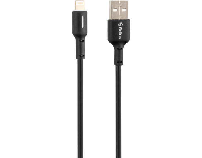 Кабель USB Gelius Pro Lumin Lamp USB to Lightning (3A) Black (GP-UC100)