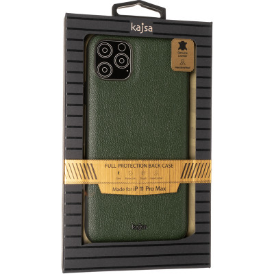 Чехол-силикон Kajsa Luxe iPhone 11 Pro Max Green