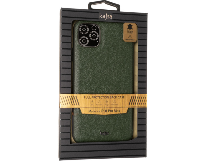 Чехол-силикон Kajsa Luxe iPhone 11 Pro Max, Green