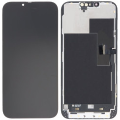 Дисплей з сенсорним екраном (модуль) iPhone 13 Pro Max, чорний переклеювання