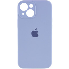 Чехол-силикон Case Full Camera Protective (AA) для Apple iPhone 13 (Голубой / Sweet Blue)