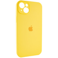 Чехол-силикон оригинал Full Camera Protective (AA) для Apple iPhone 13 (Желтый / Yellow)