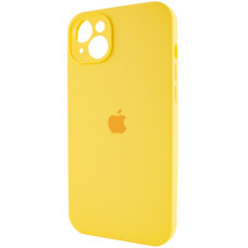 Чехол-силикон оригинал Full Camera Protective (AA) для Apple iPhone 13 (Желтый / Yellow)