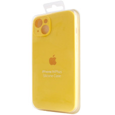 Чехол-силикон оригинал Full Camera Protective (AA) для Apple iPhone 13 (Желтый / Yellow)