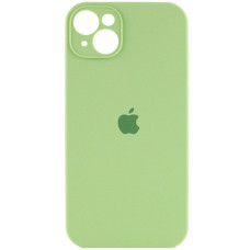 Чехол-силикон Case Full Camera Protective (AA) для Apple iPhone 13 (Мятный / Mint)