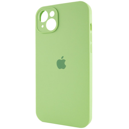 Чехол-силикон Case Full Camera Protective (AA) для Apple iPhone 13 (Мятный / Mint)