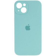 Чехол-силикон Case Full Camera Protective (AA) для Apple iPhone 13 (Бирюзовый / Marine Green)