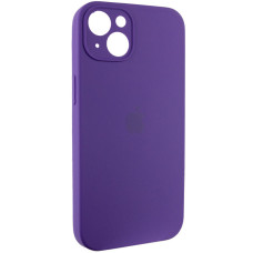 Чехол-силикон оригинал Full Camera Soft Matte iPhone 13 (Фиолетовый / Amethyst)