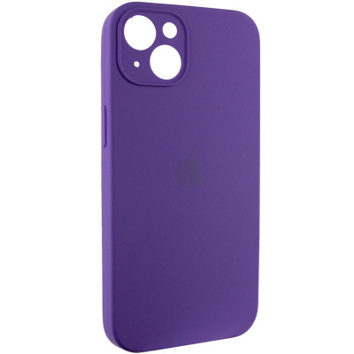 Чехол-силикон Case Full Camera Protective (AA) для Apple iPhone 13 (Фиолетовый / Amethyst)