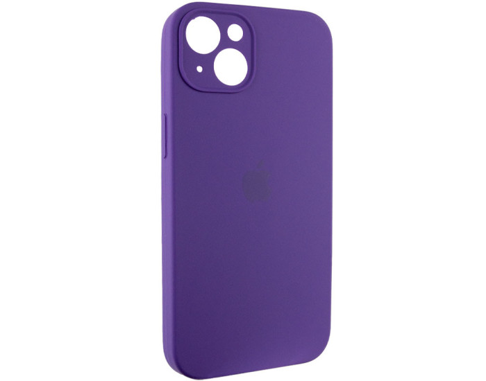 Чехол-силикон оригинал Full Camera Soft Matte iPhone 13 (Фиолетовый / Amethyst)