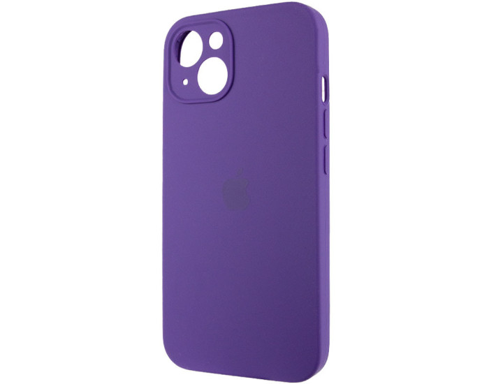 Чехол-силикон оригинал Full Camera Soft Matte iPhone 13 (Фиолетовый / Amethyst)